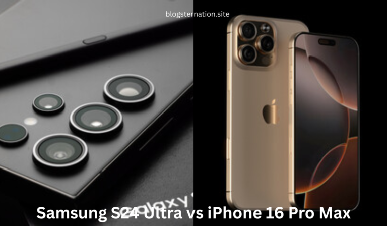 Samsung S24 Ultra vs iPhone 16 Pro Max